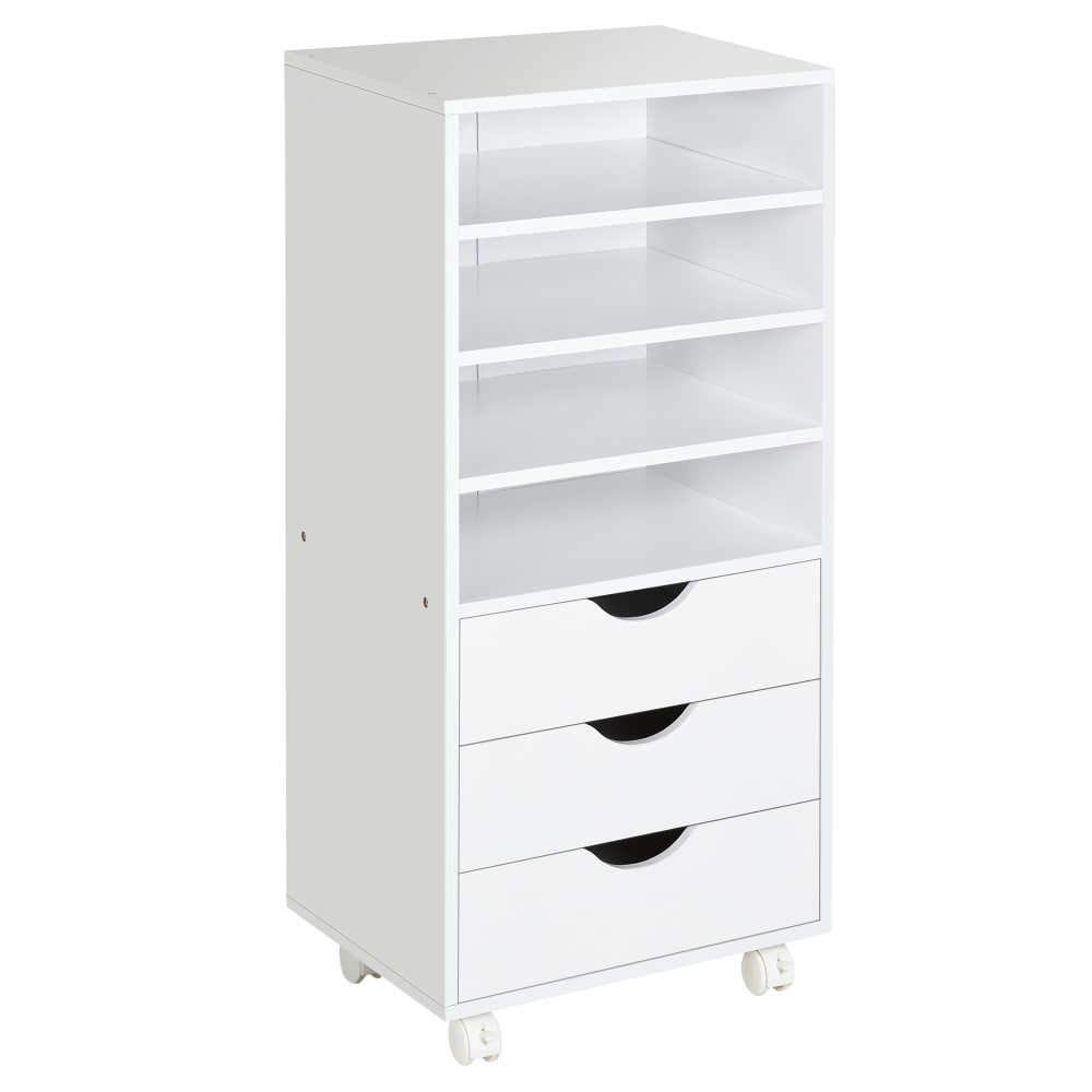 Armario de archivos 38x40x86.8 cm blanco