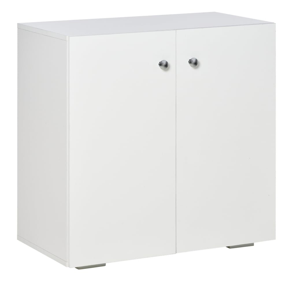 Aparador de salón 70x39x70 cm blanco