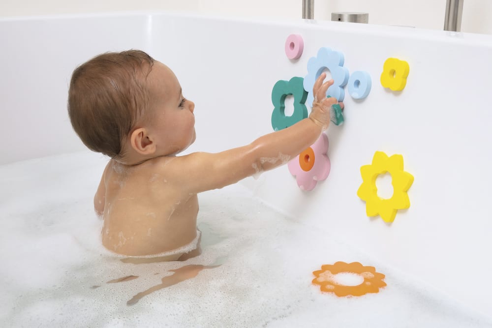 Puzzle de bain  Flower Power (Quut) - Image 2