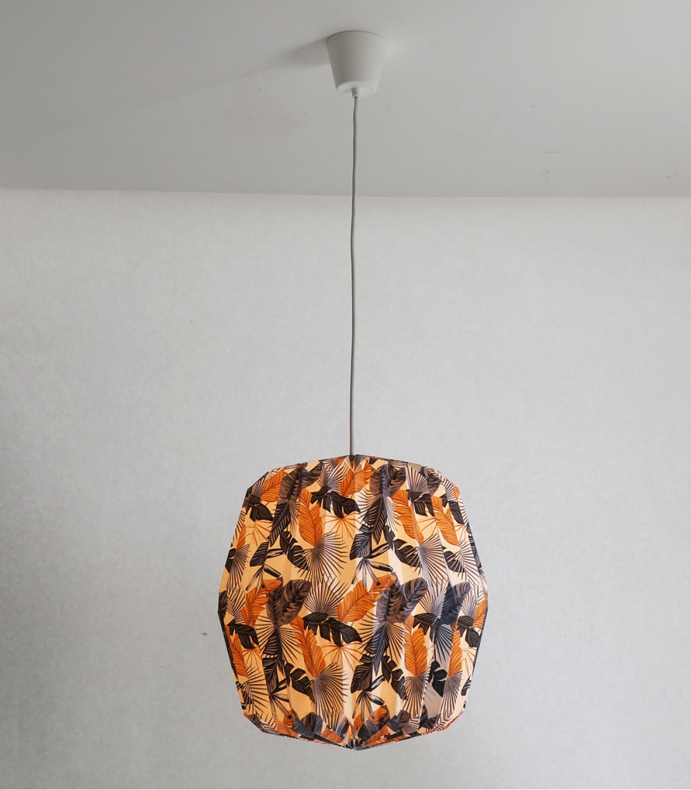 Suspension en papier multi-couleur, d.40 cm — vue 3