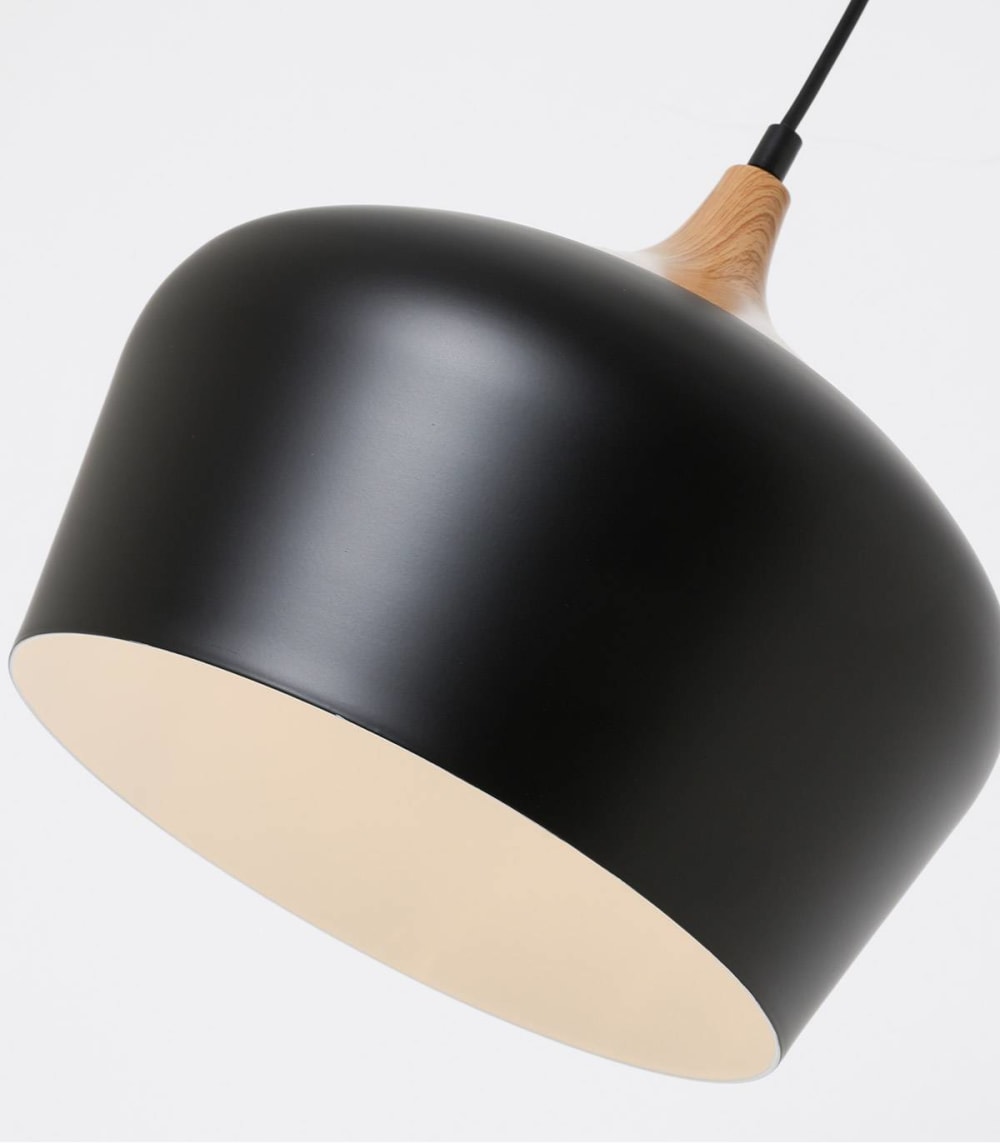 Suspension en bois / liège naturel, d.30 cm — vue 3