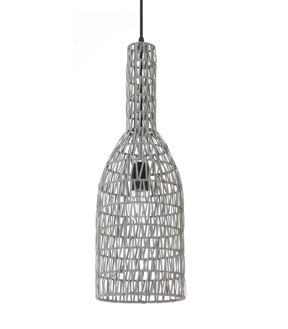 suspension+en+rotin+gris,+d.19+cm