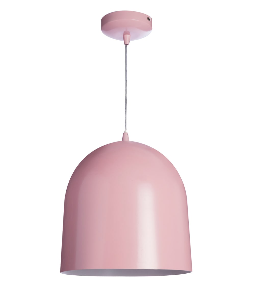 Suspension en métal rose, d.30 cm — vue 4