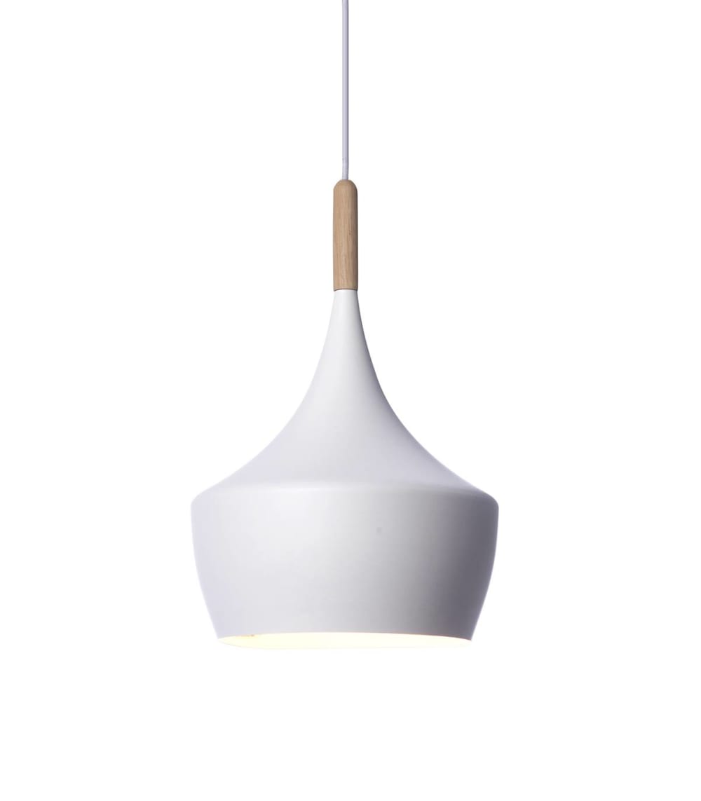 Suspension en métal naturel, d.24 cm