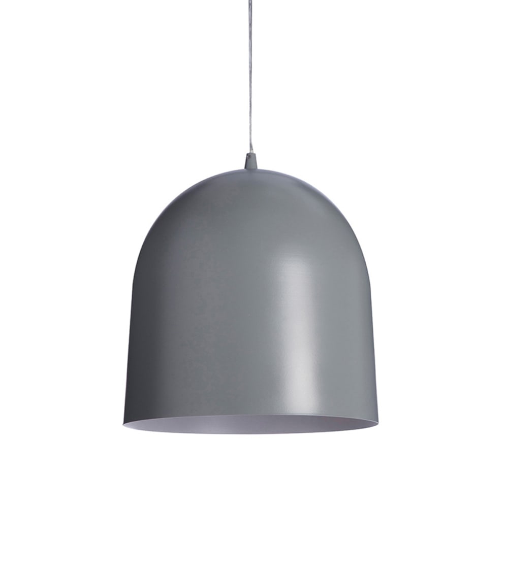 suspension+en+metal+gris,+d.30+cm