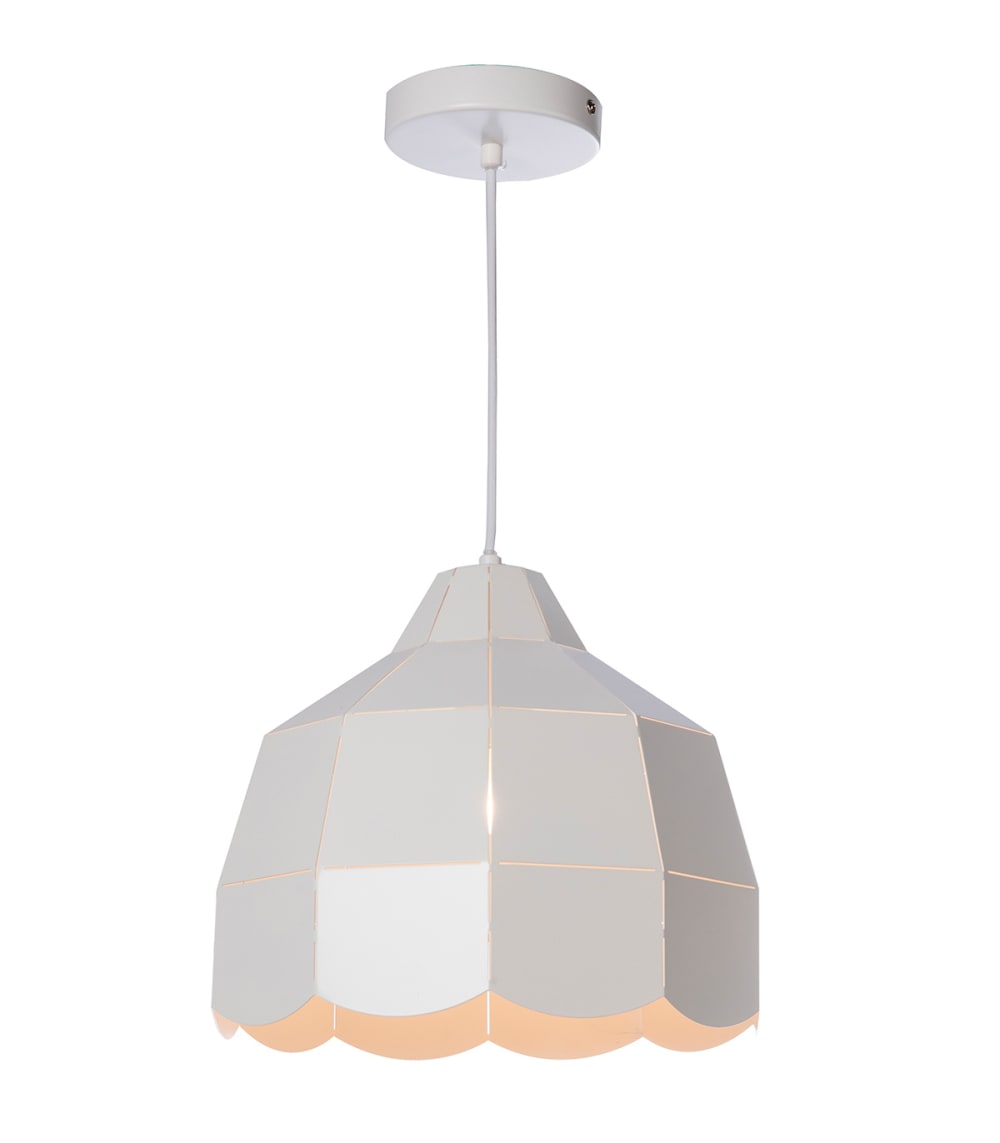 Suspension en métal blanc, d.29 cm — vue 4