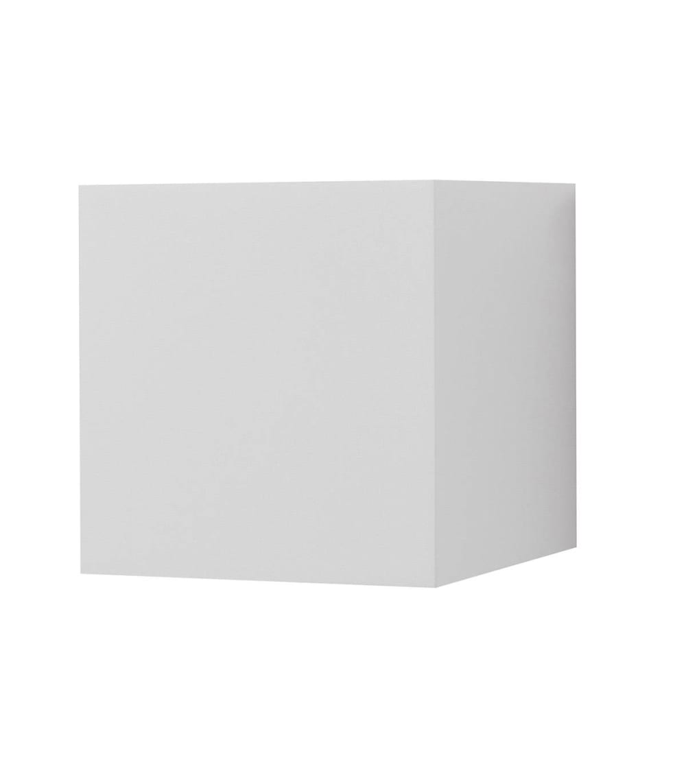 Applique extérieure en métal blanc, h. 10 cm - Maisons du Monde