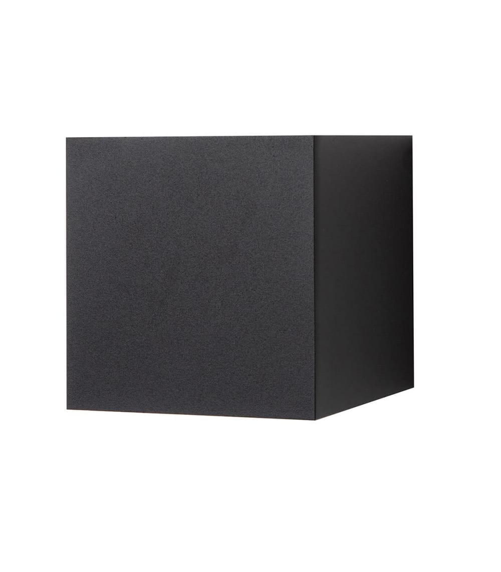 Applique extérieure en métal noir, h. 10 cm - Maisons du Monde