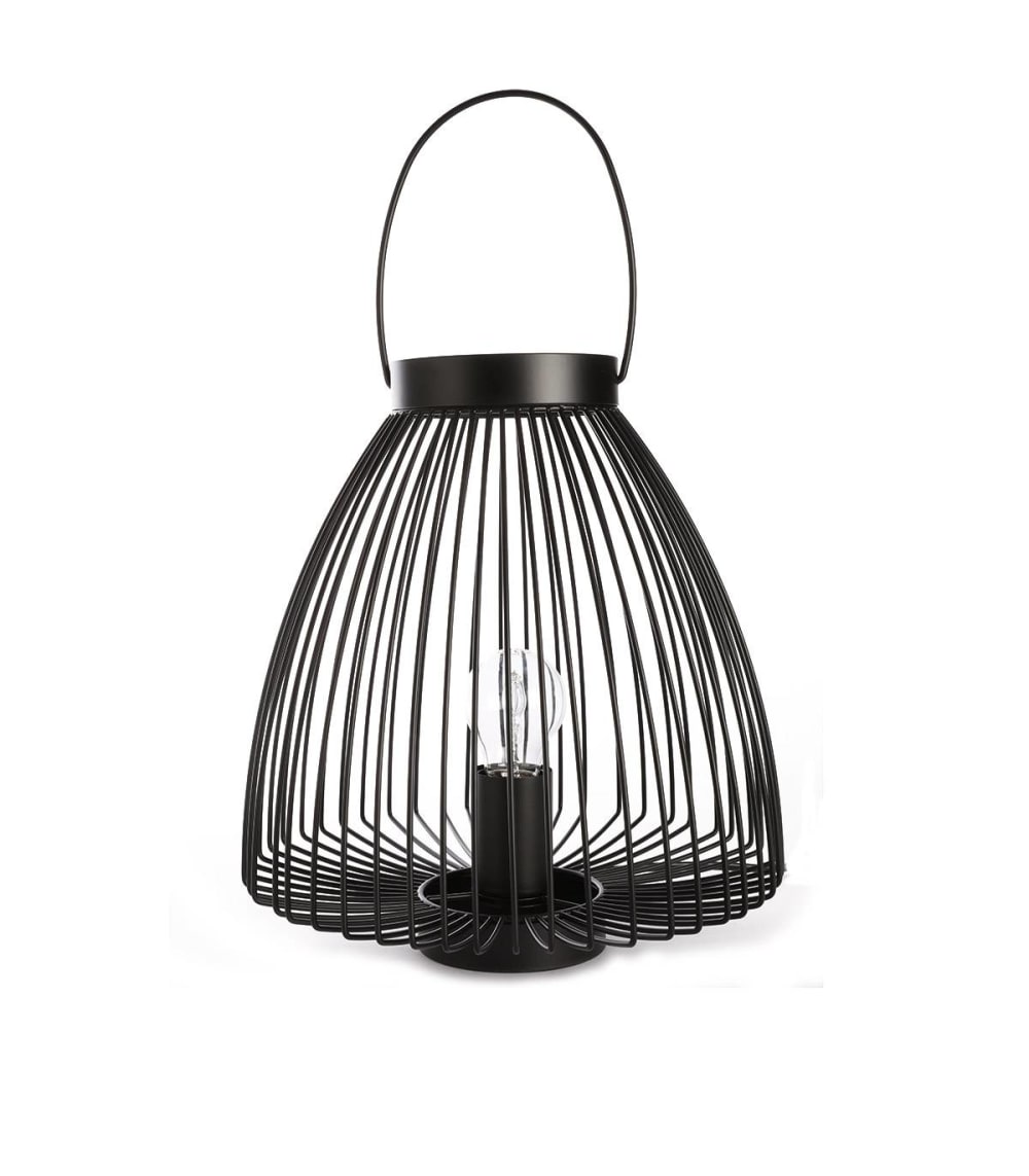 En métal noir, h. 31,50 cm En métal noir, h. 31,50 cm