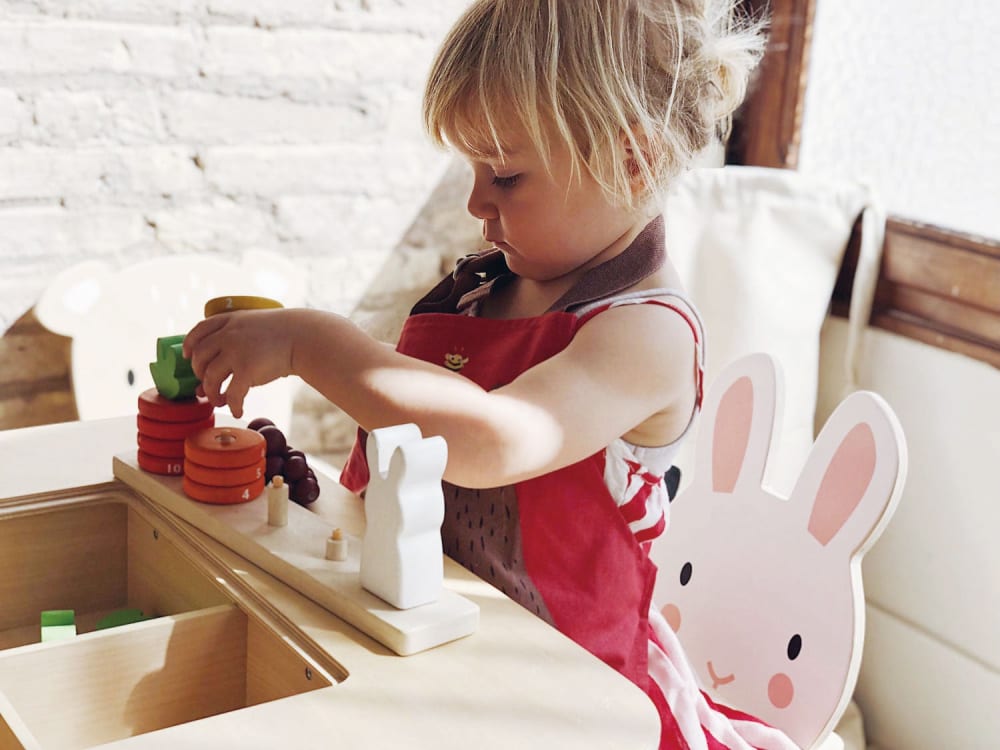 Mesa y sillas infantiles de mdf y madera - Maisons du Monde