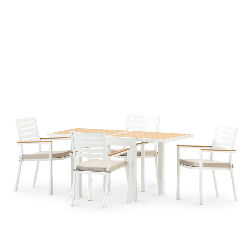 Ensemble de table 160/80×80 - chaises