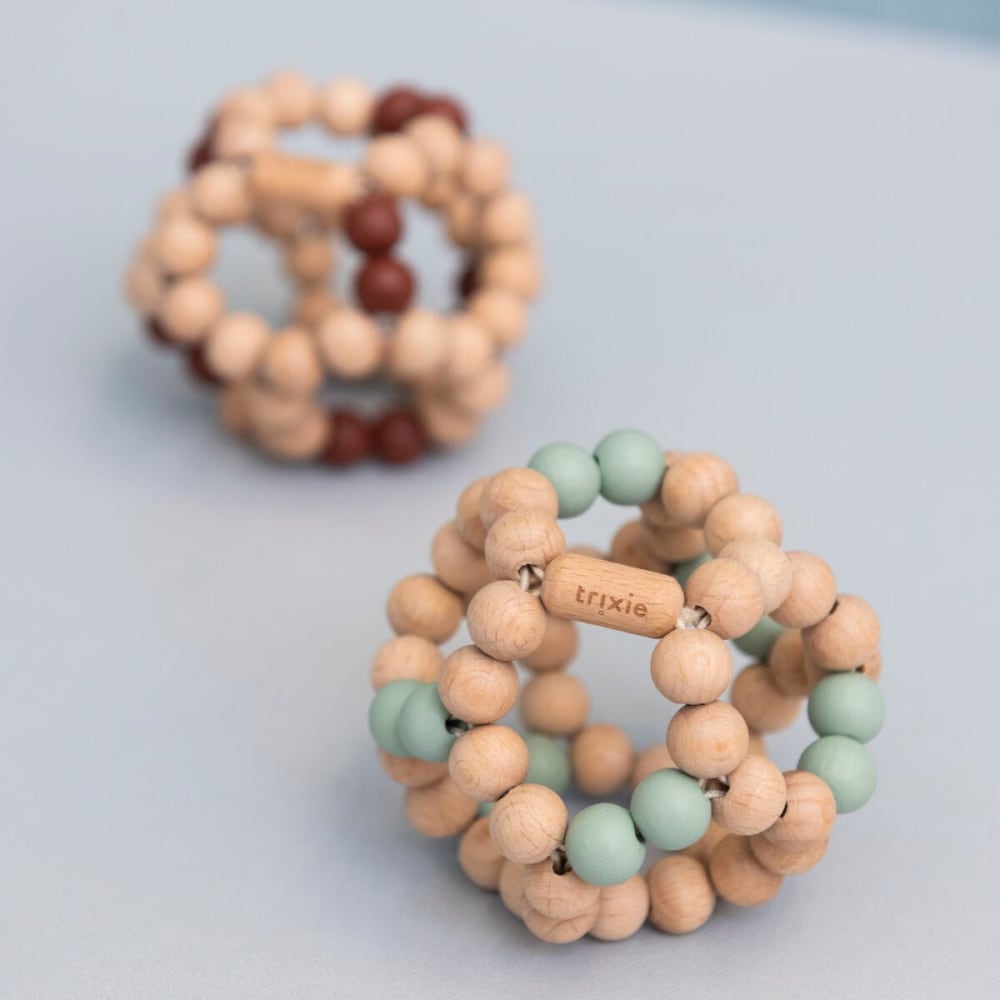 Balle de préhension en bois (Trixie) - Image 1