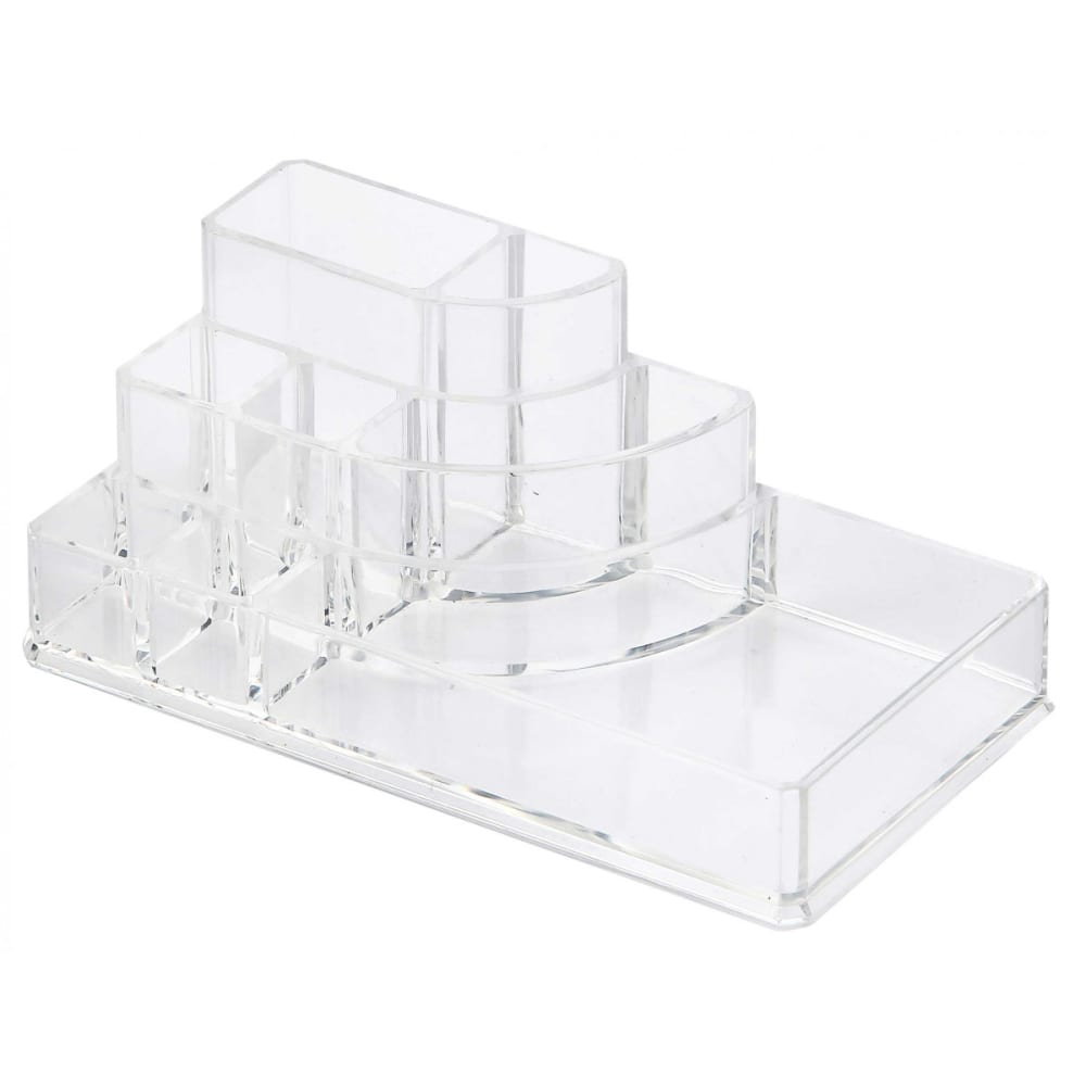 Rangement maquillage transparent