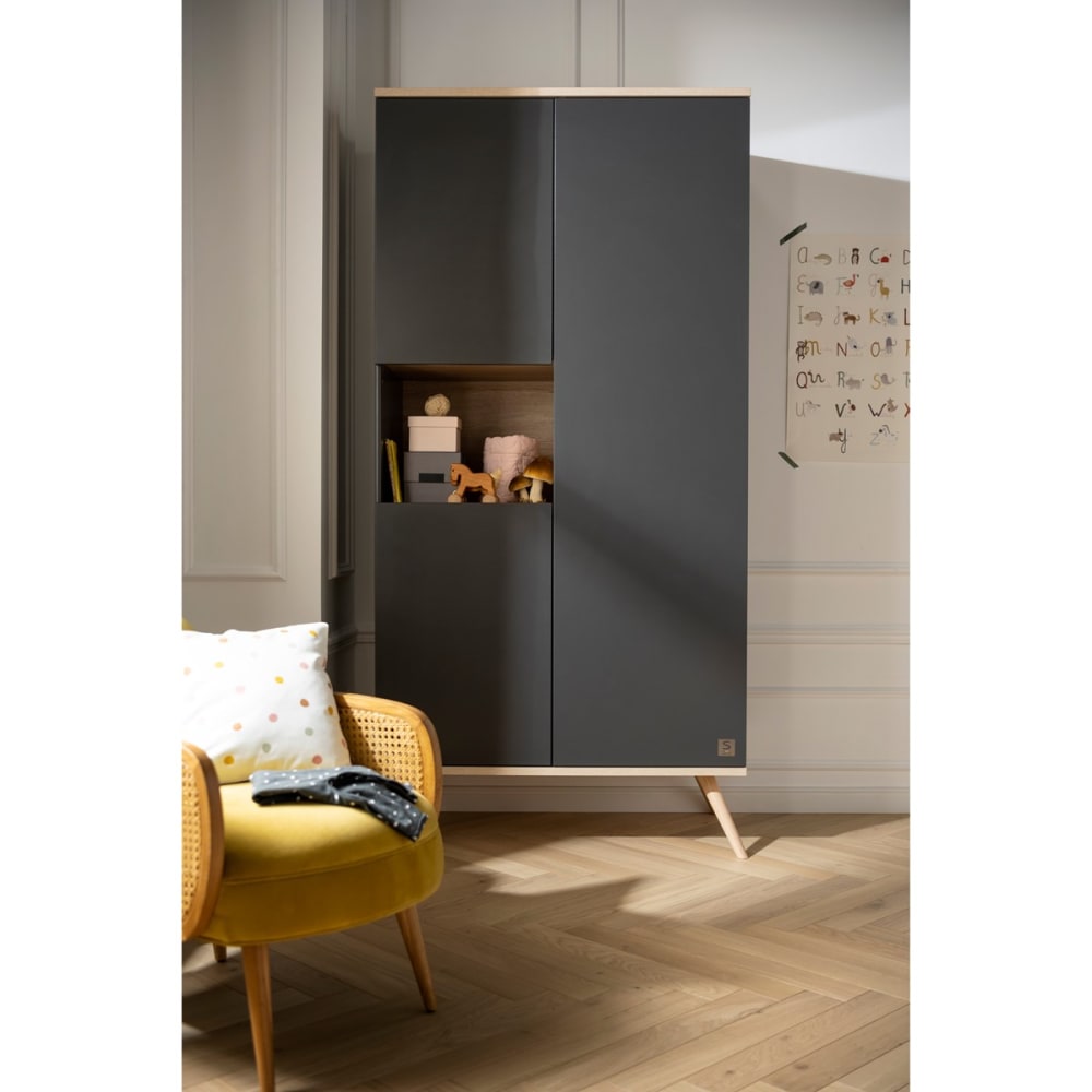 Armoire 3 portes 1 niche - Maisons du Monde