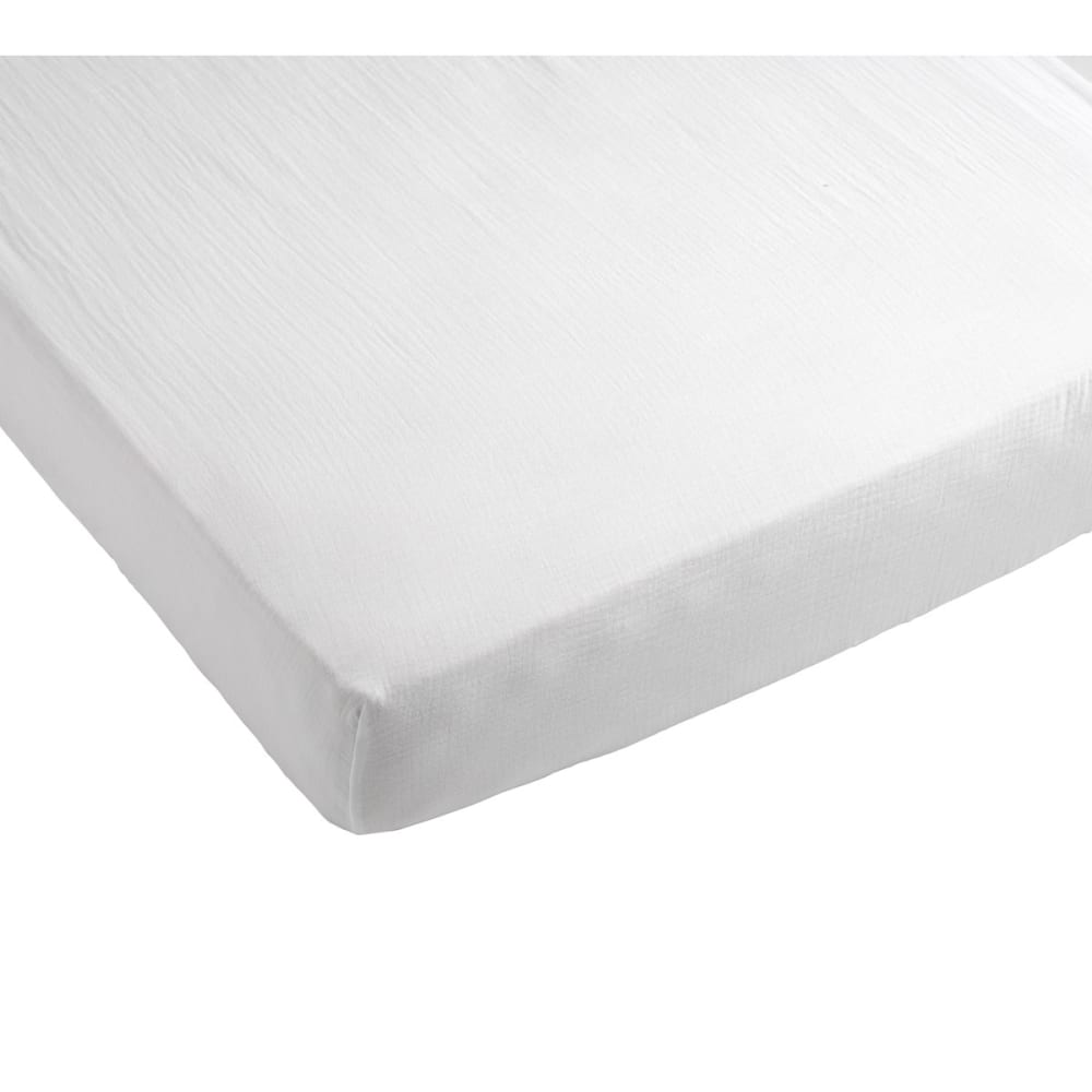 Lot 2 draps housse pour lit évolutif bébé en coton