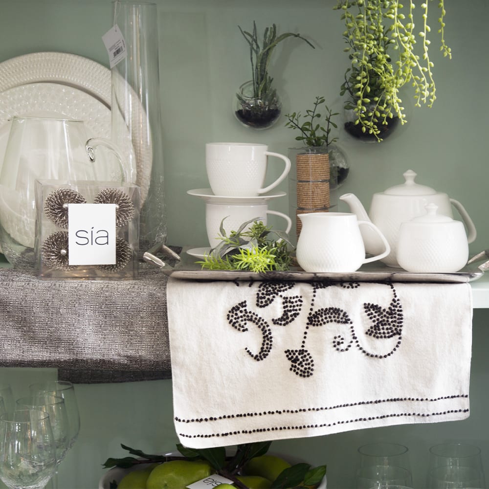 Terrarium avec sedum vert H10 - Maisons du Monde