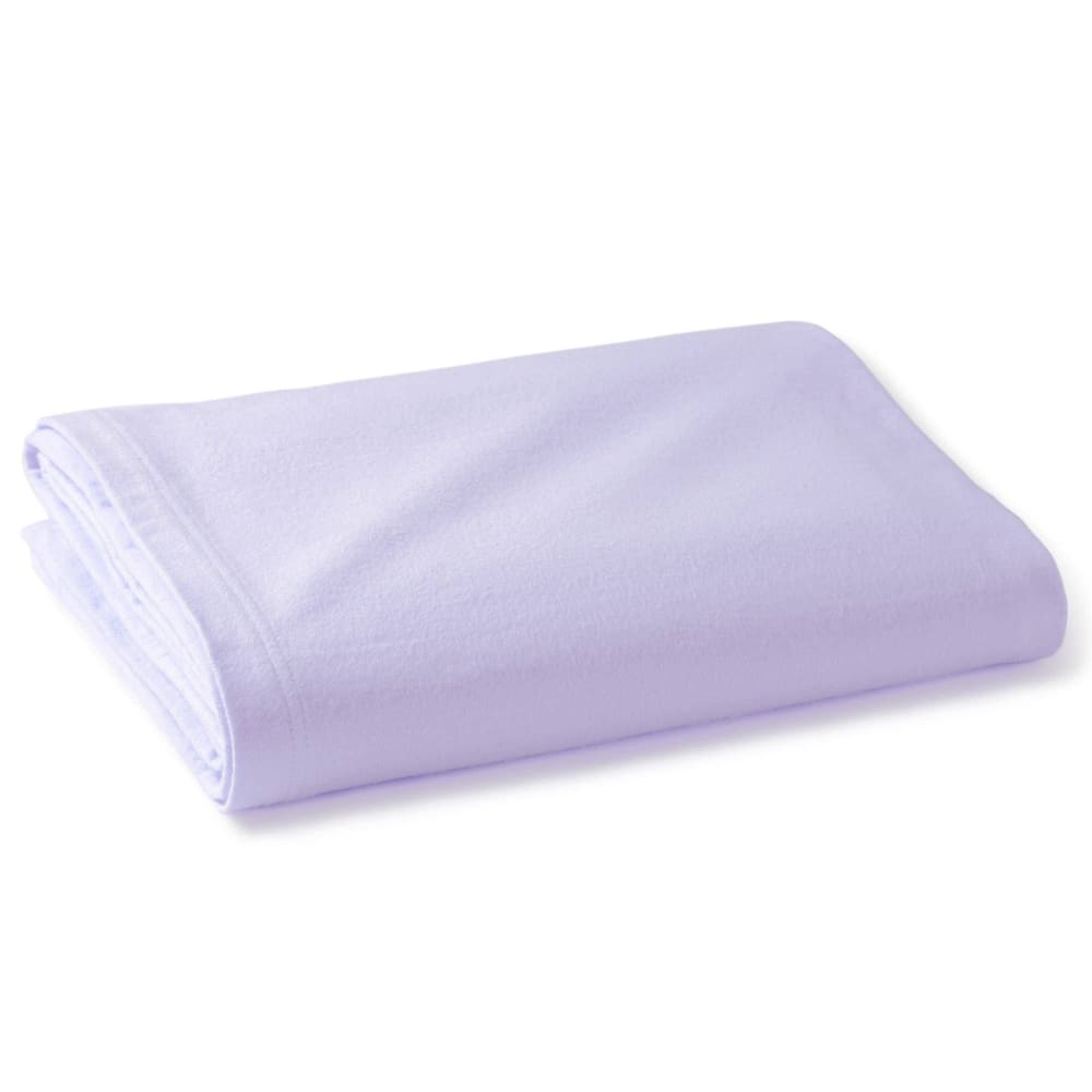 Couverture tempérée en coton violet lilas 120x150cm