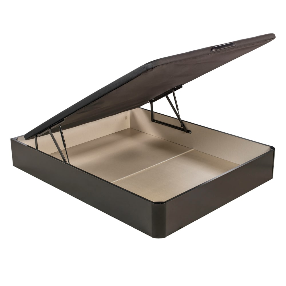 Canapé 160x200cm  WTS  Negro  31cm  Frontal  Montaje incluido