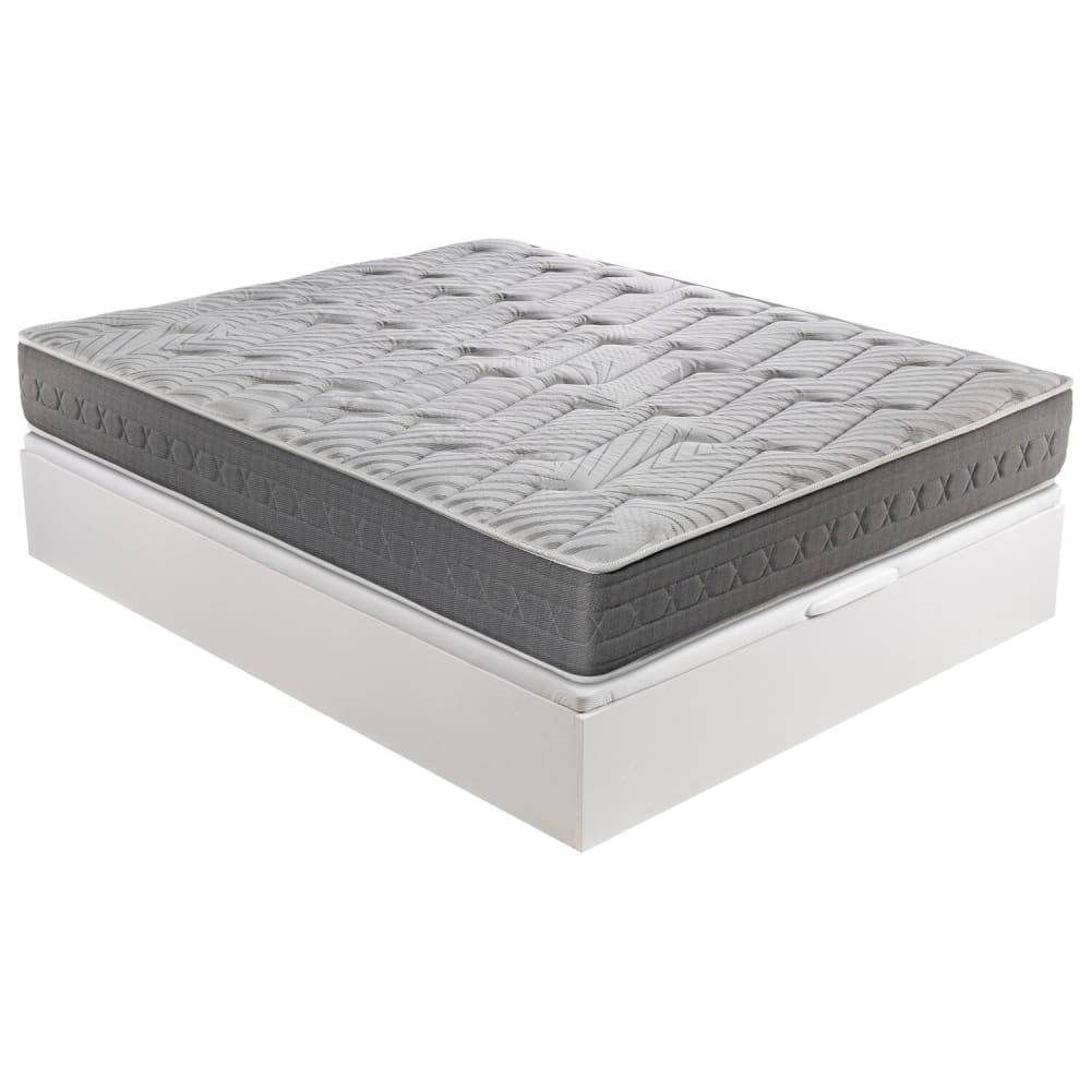 Pack colchón y canapé blanco 150x200 montaje y retirada incluida