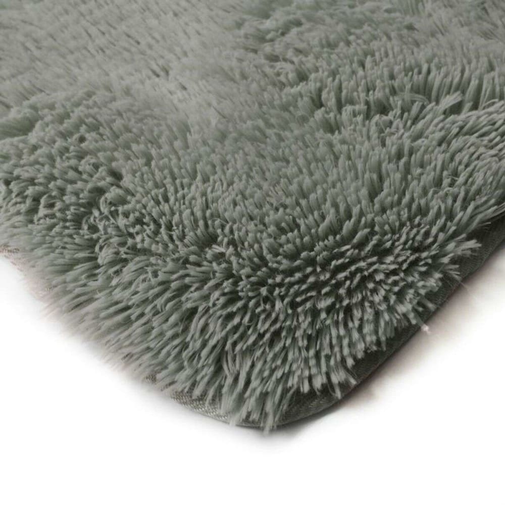 Tapis à base fine et souple extra doux gris clair 225x340 — vue 4