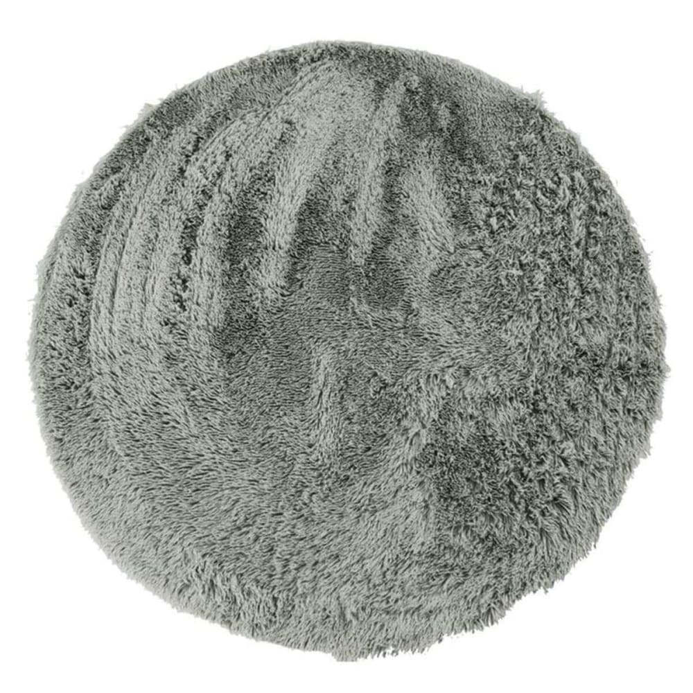 Tapis  à base fine et souple extra doux gris clair diam.160