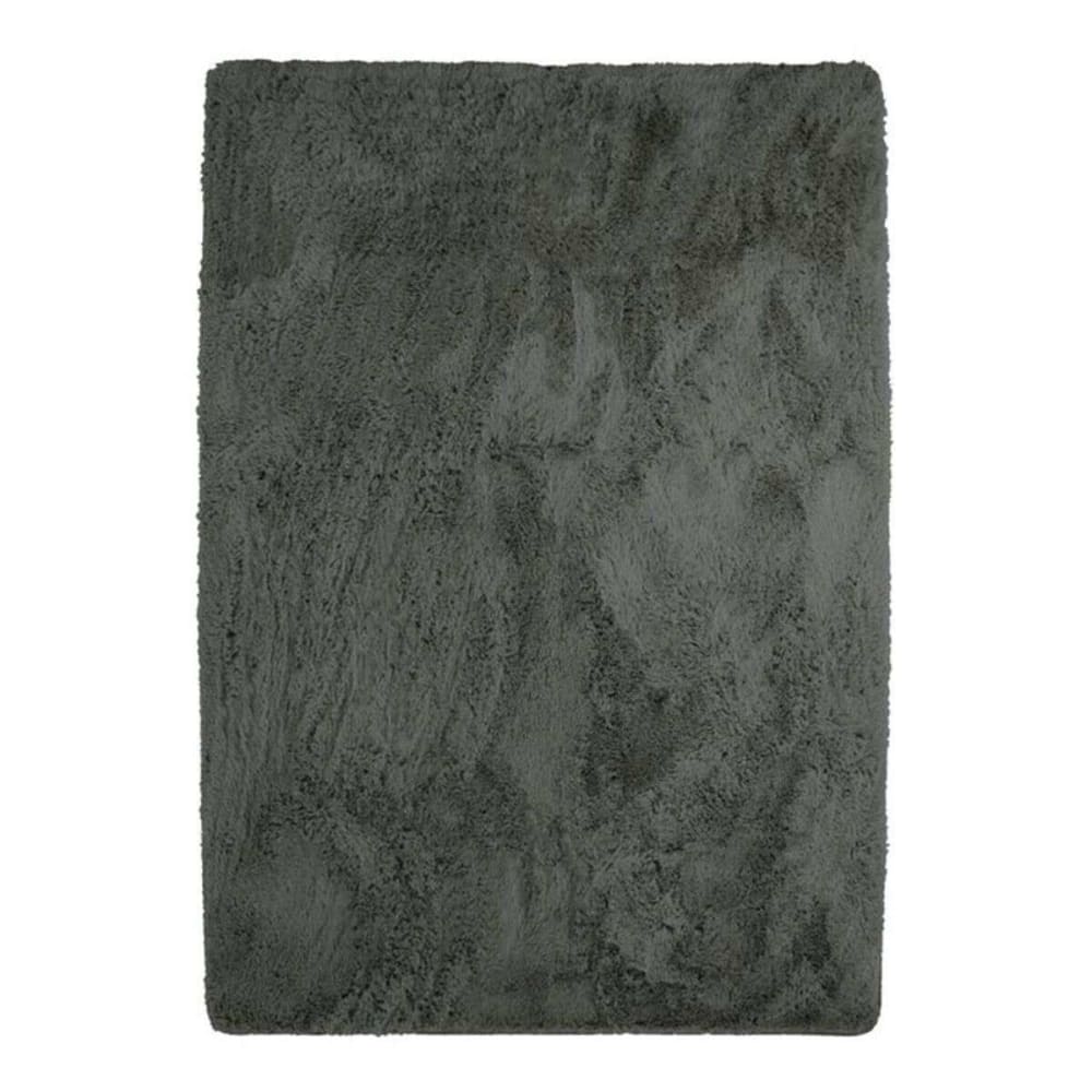 Tapis  à base fine et souple extra doux gris foncé 225x340