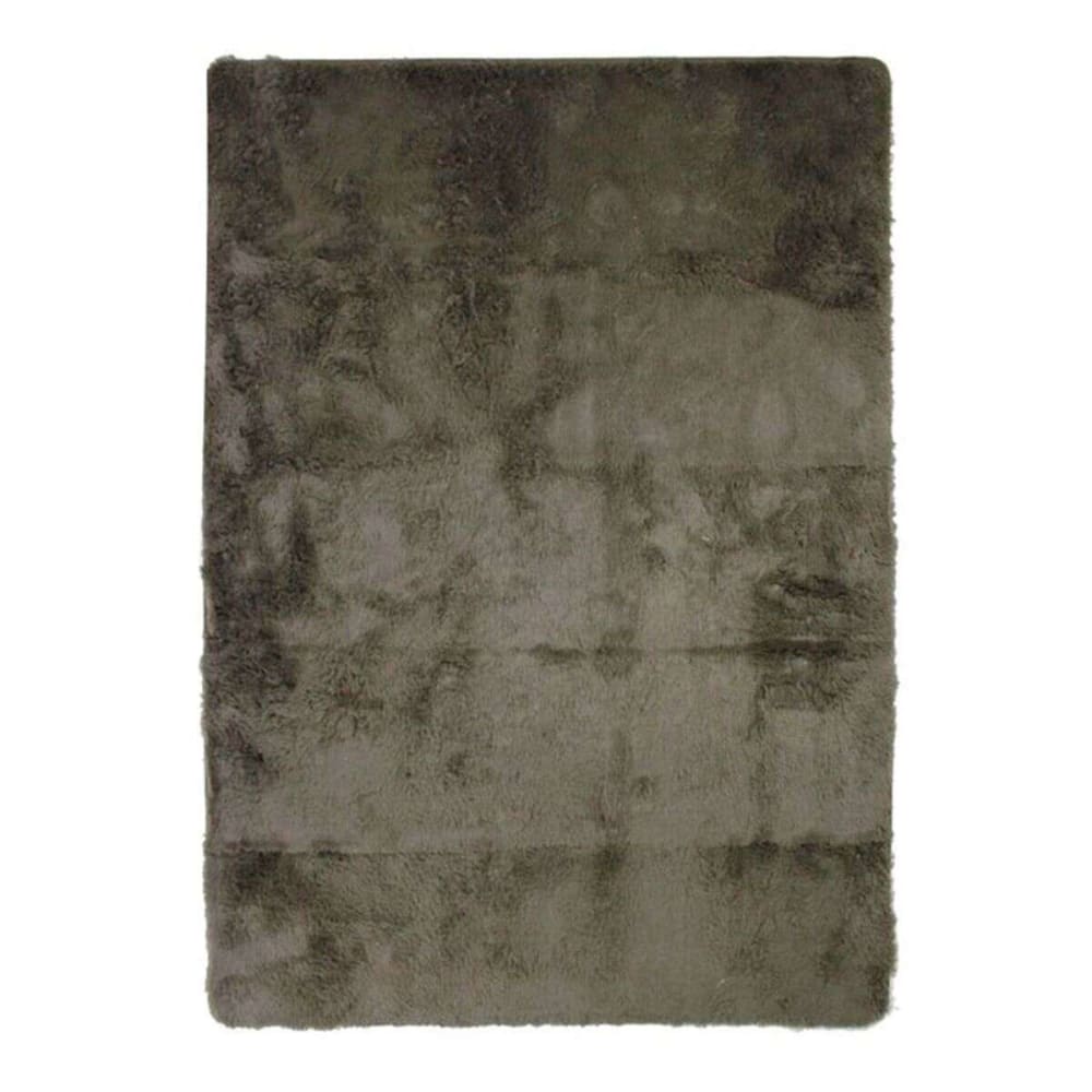Tapis  à base fine et souple extra doux taupe 160x230