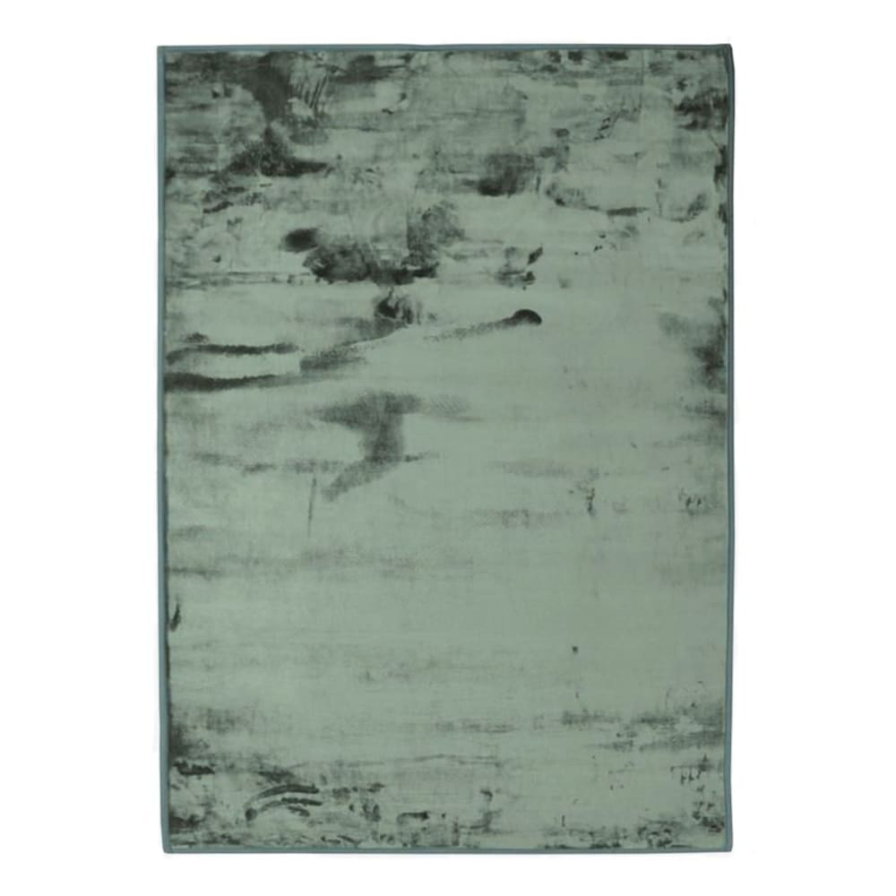 The Deco Factory Teppich, extra weich aus Velours, 185x290, dunkelgrün style classic chic Öko-Tex Zertifikat - Pes - Polyester