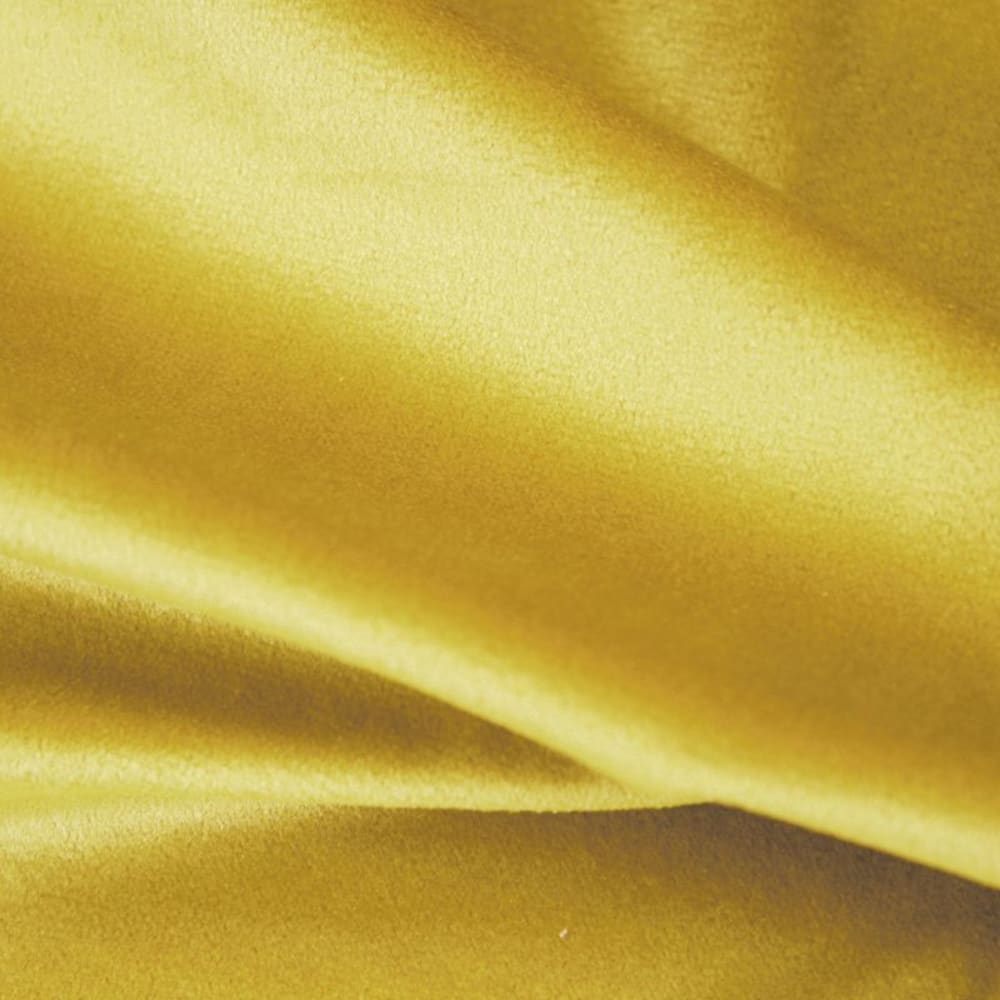Rideau toucher velours jaune 140x250 — vue 4