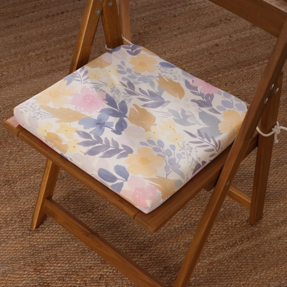 Cojín para asiento acolchado multicolor 40x40x5cm - Maisons du Monde