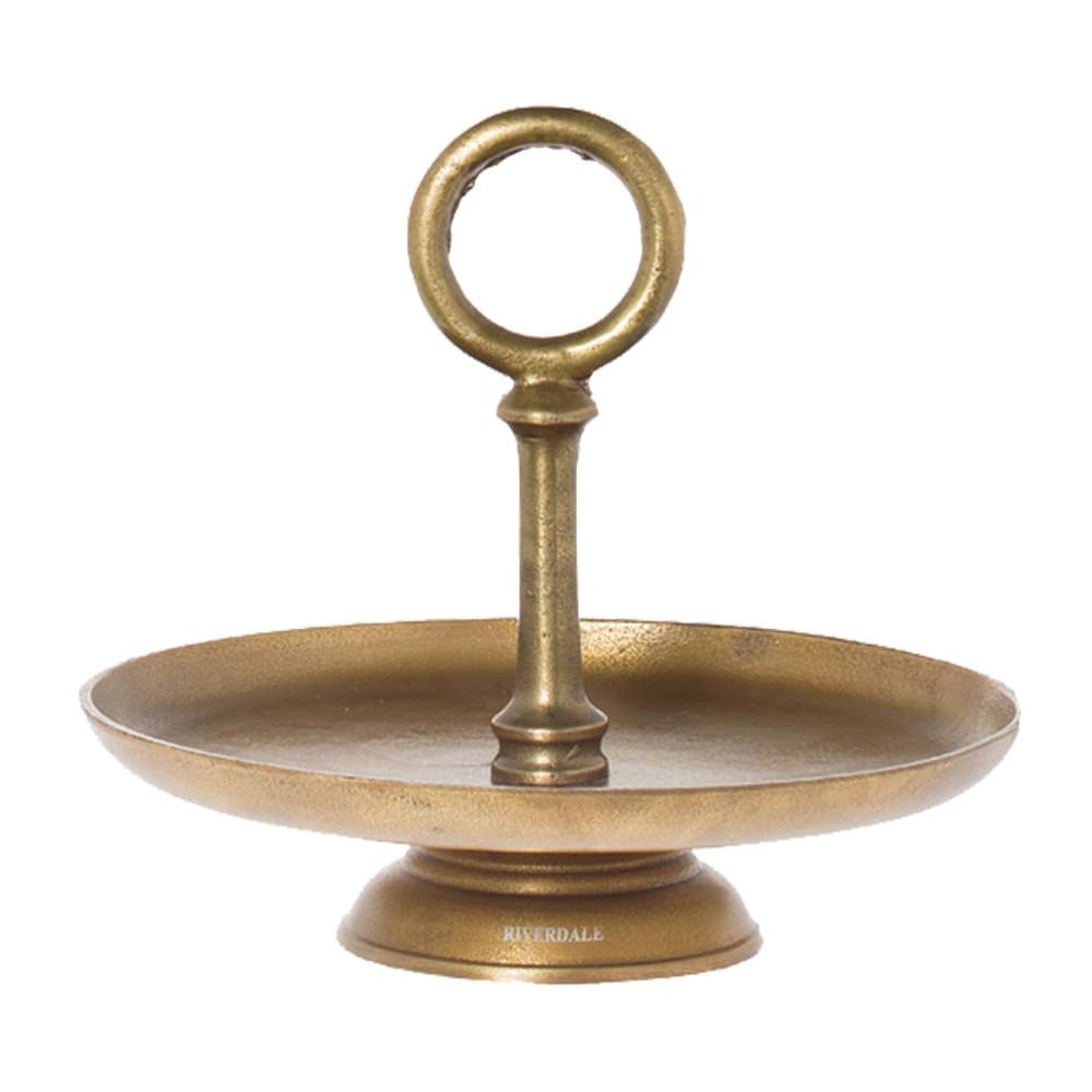 CBKREATION Support à gâteaux Or Hauteur 31 cm, Diamètre 34 cm Métal