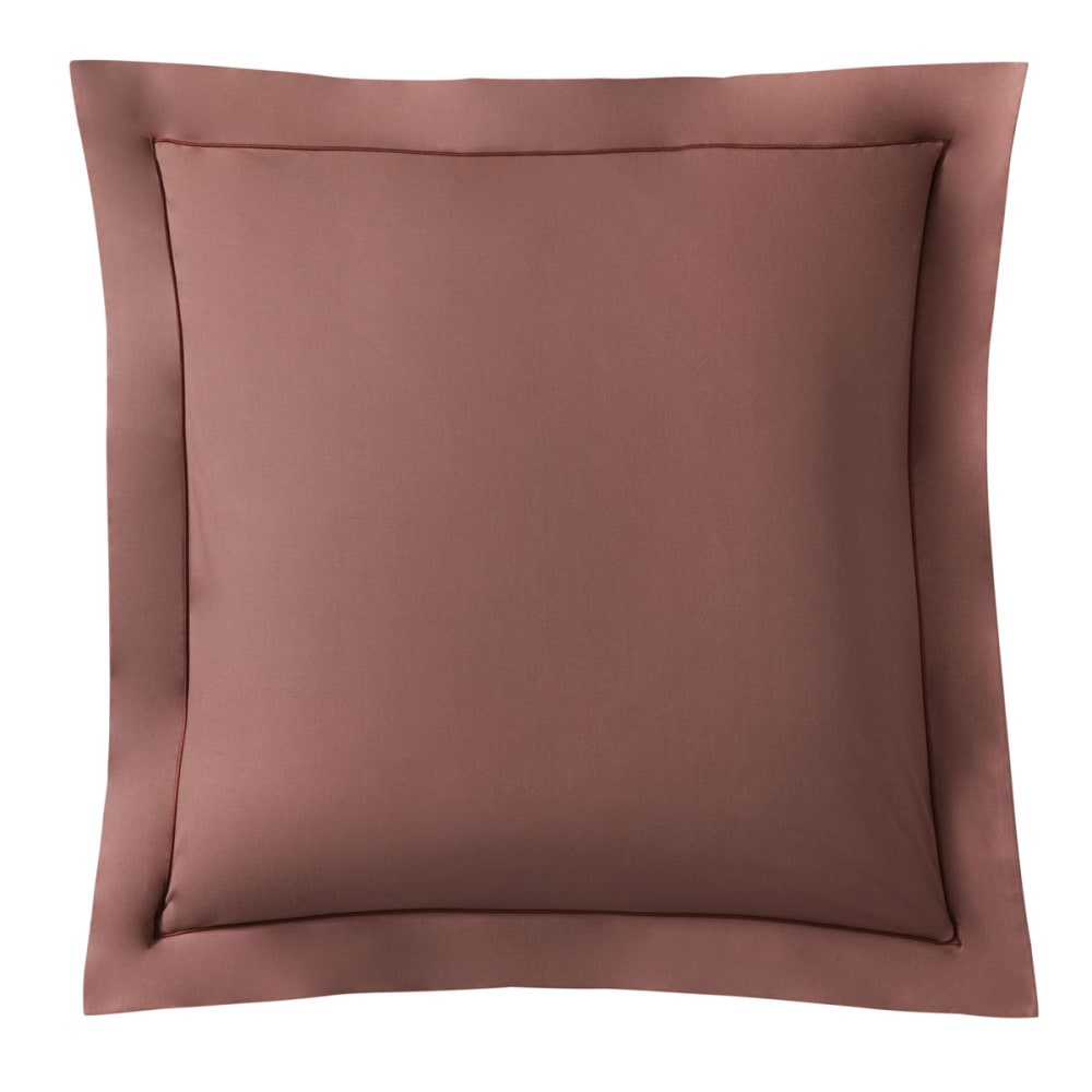 Taie d'oreiller en percale de coton rose 65x65 - Maisons du Monde
