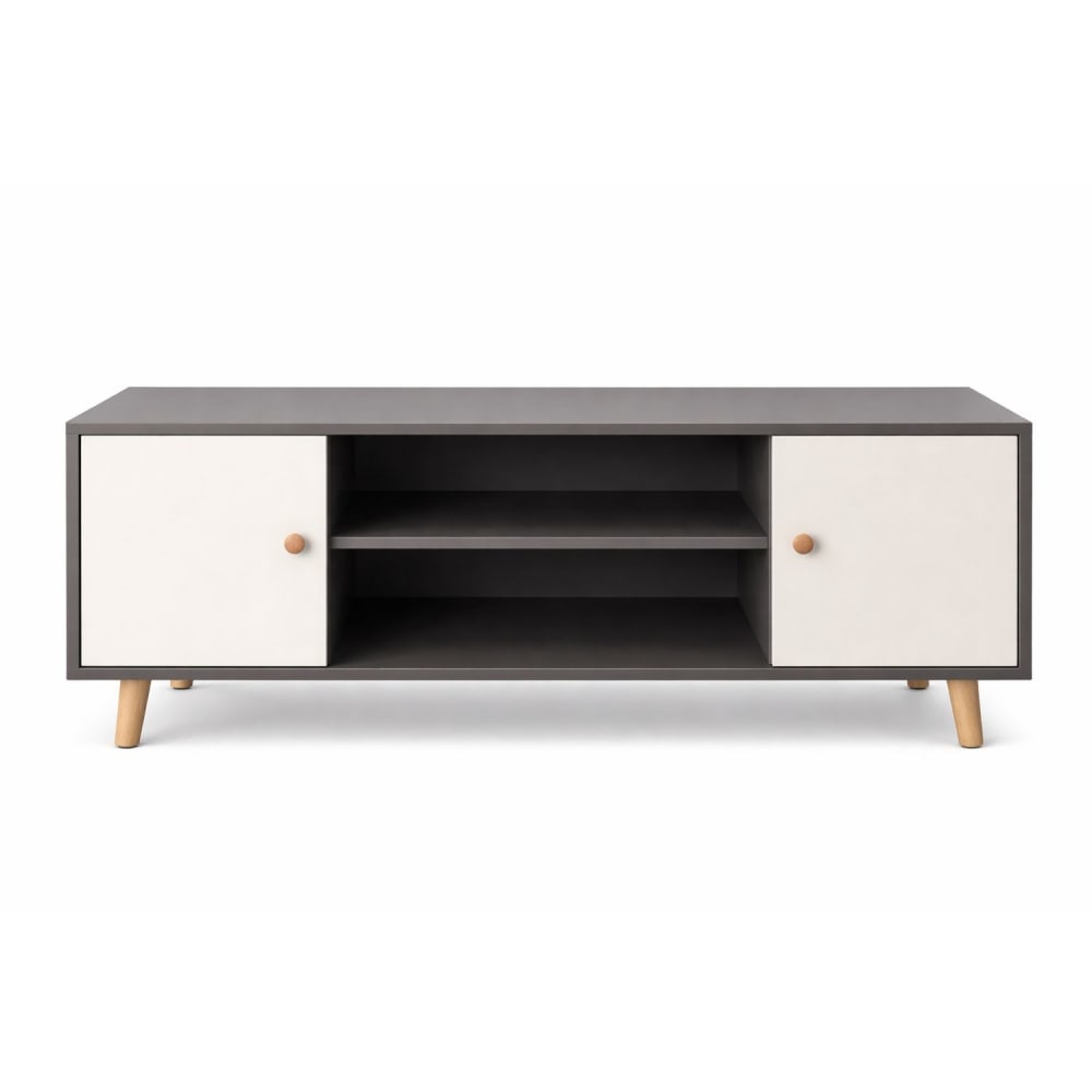 Meuble tv design blanc