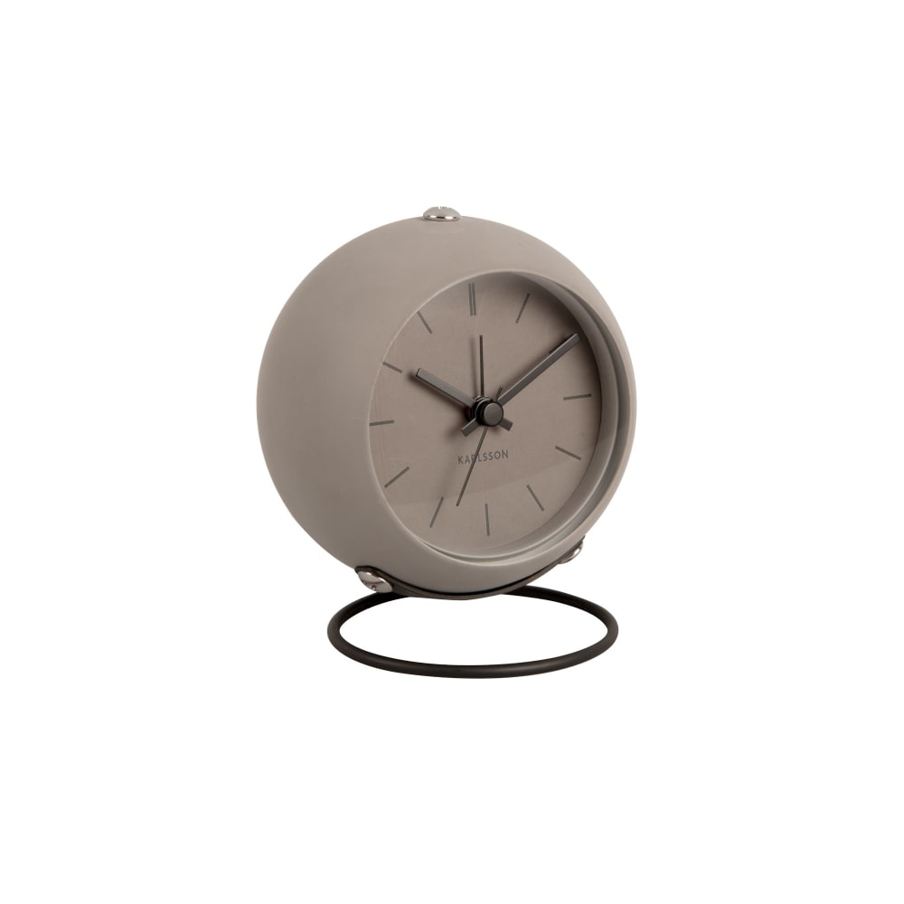 Réveil fer gris ø9,5cm - Maisons du Monde