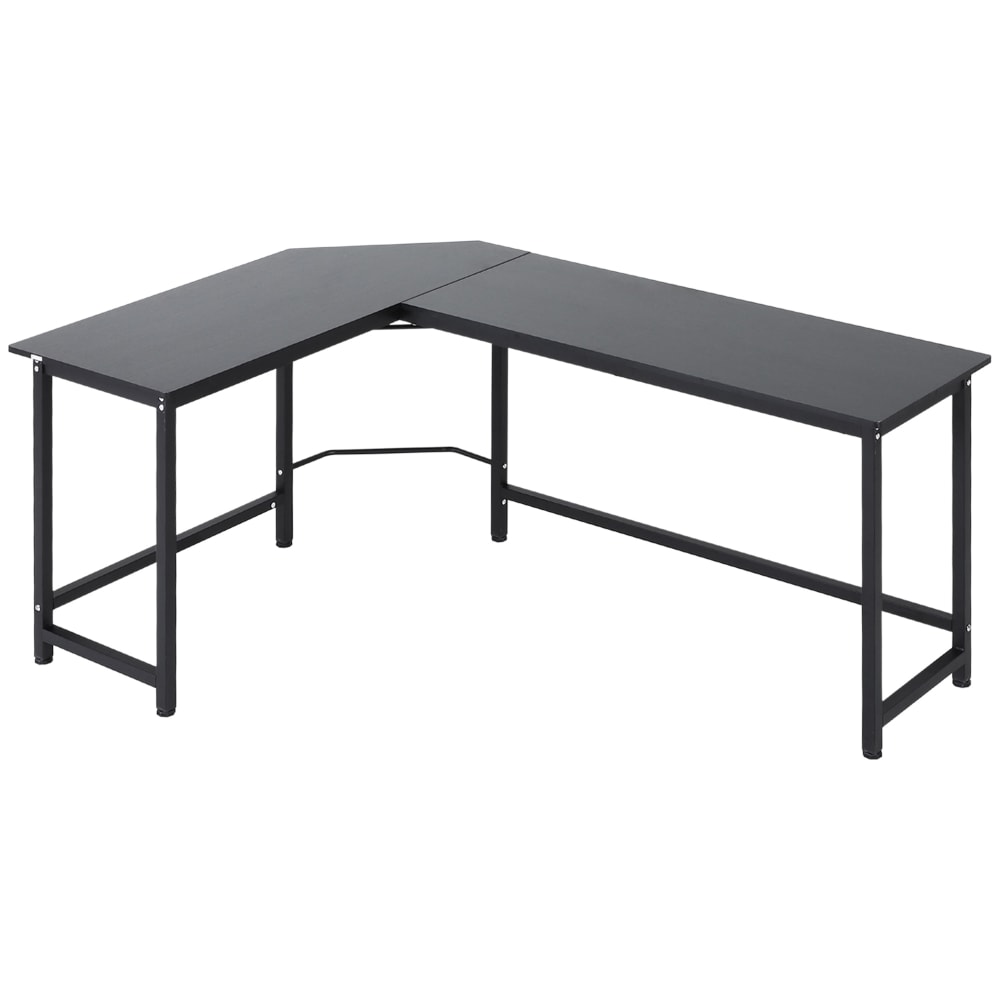Mesa de ordenador 168x120x75 cm negro