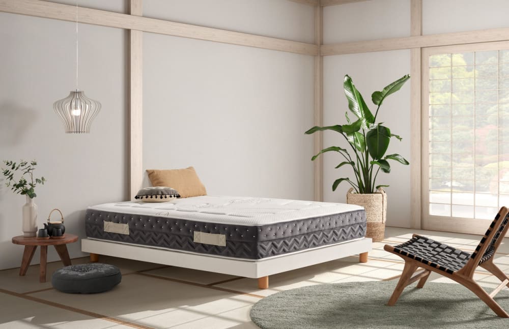 Colchón muelles viscoelástico 30cm 135x200 cm - Maisons du Monde
