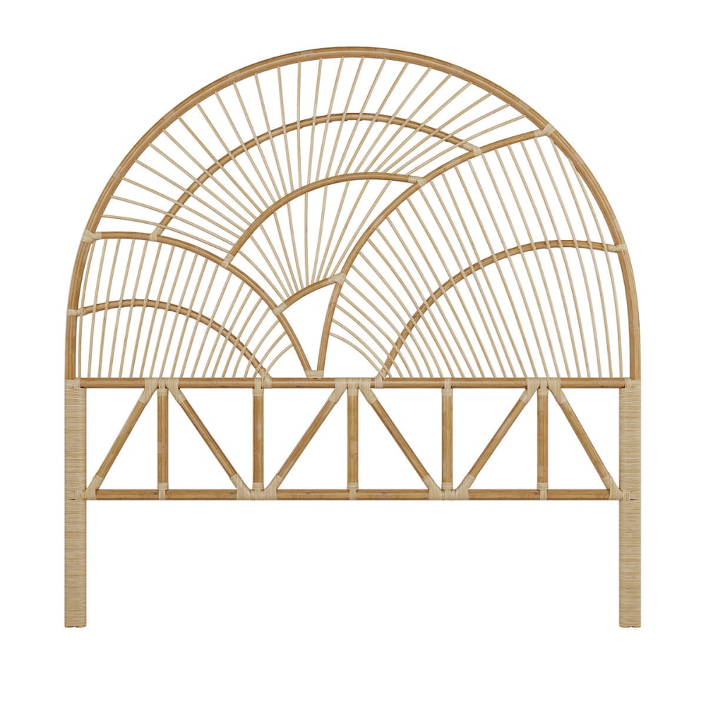 Testata in rattan naturale 140 cm - Rattan