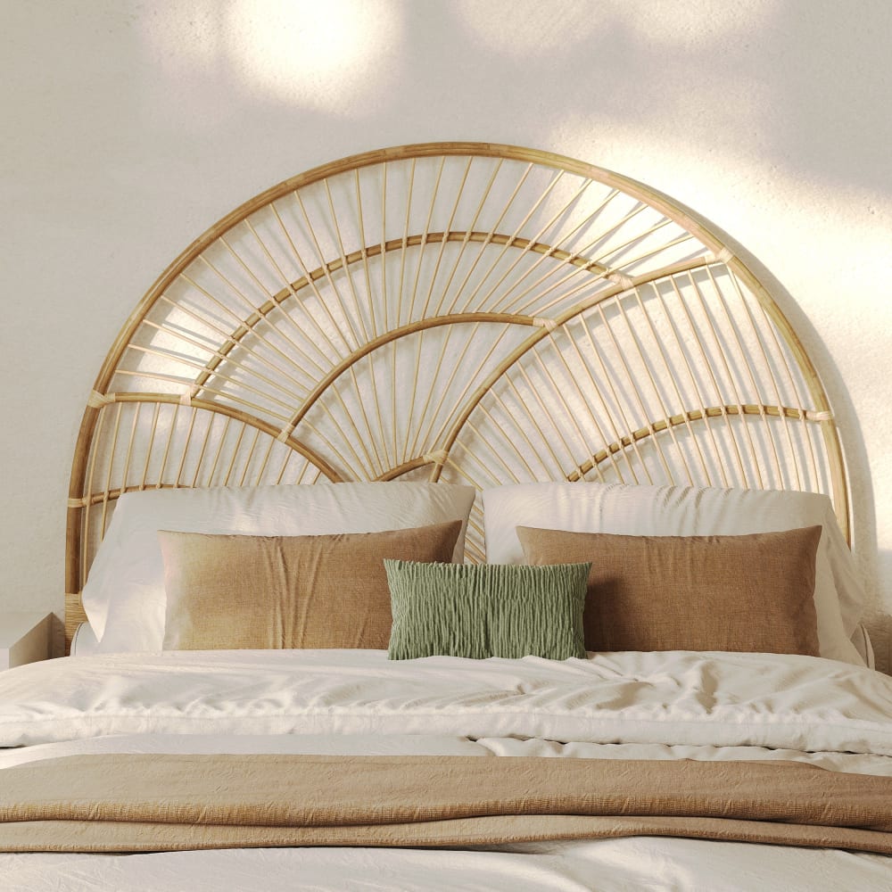 Kopfteil aus natürlichem Rattan 140 cm - Maisons Du Monde