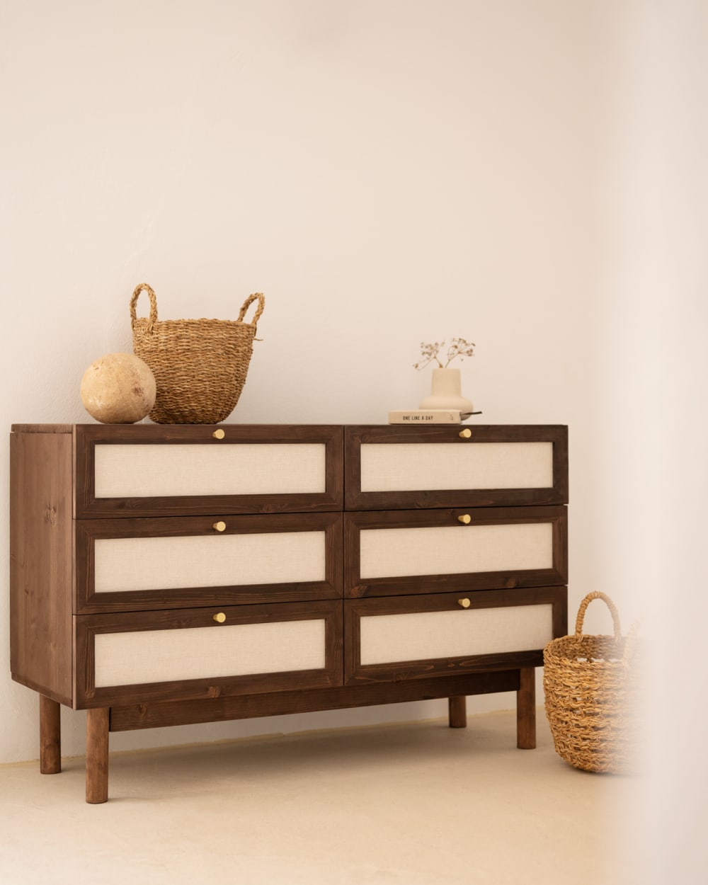 Kommode Aus Massivholz, 76x120cm - Maisons Du Monde