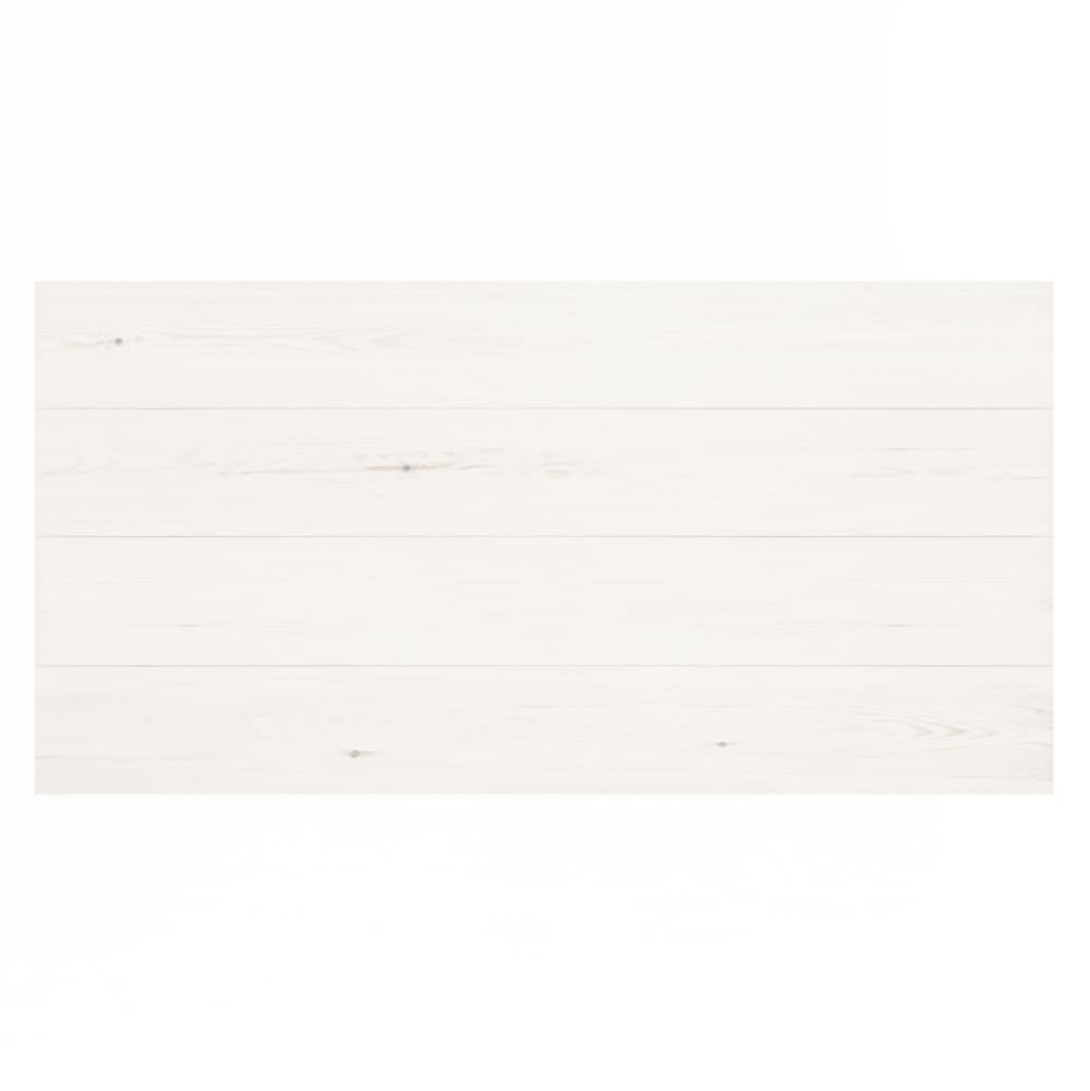 Tête de lit en bois de pin blanche 180x80cm