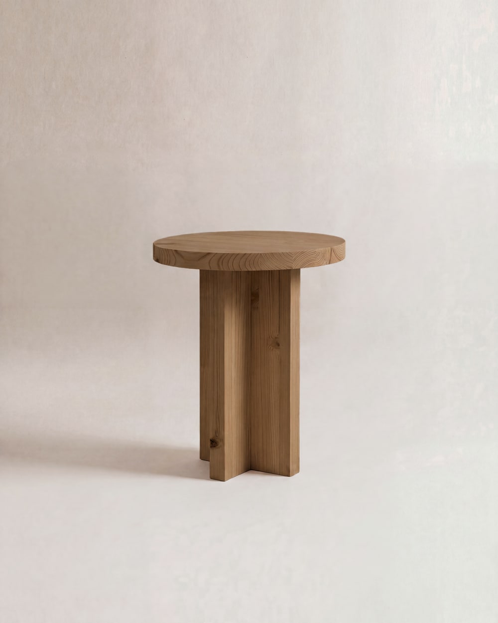 Decowood Nachttisch Aus Massivholz, 45x35cm style landhaus Braun