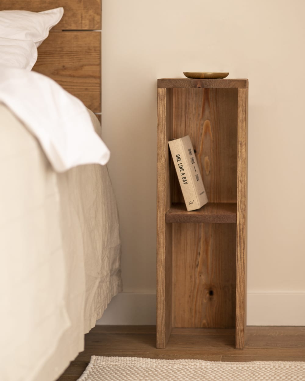 Nachttisch Aus Massivholz, 60x20cm - Maisons Du Monde