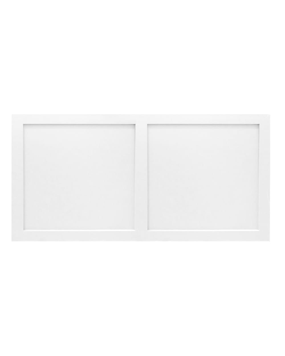 Tête de lit en bois de pin blanche 90x80cm