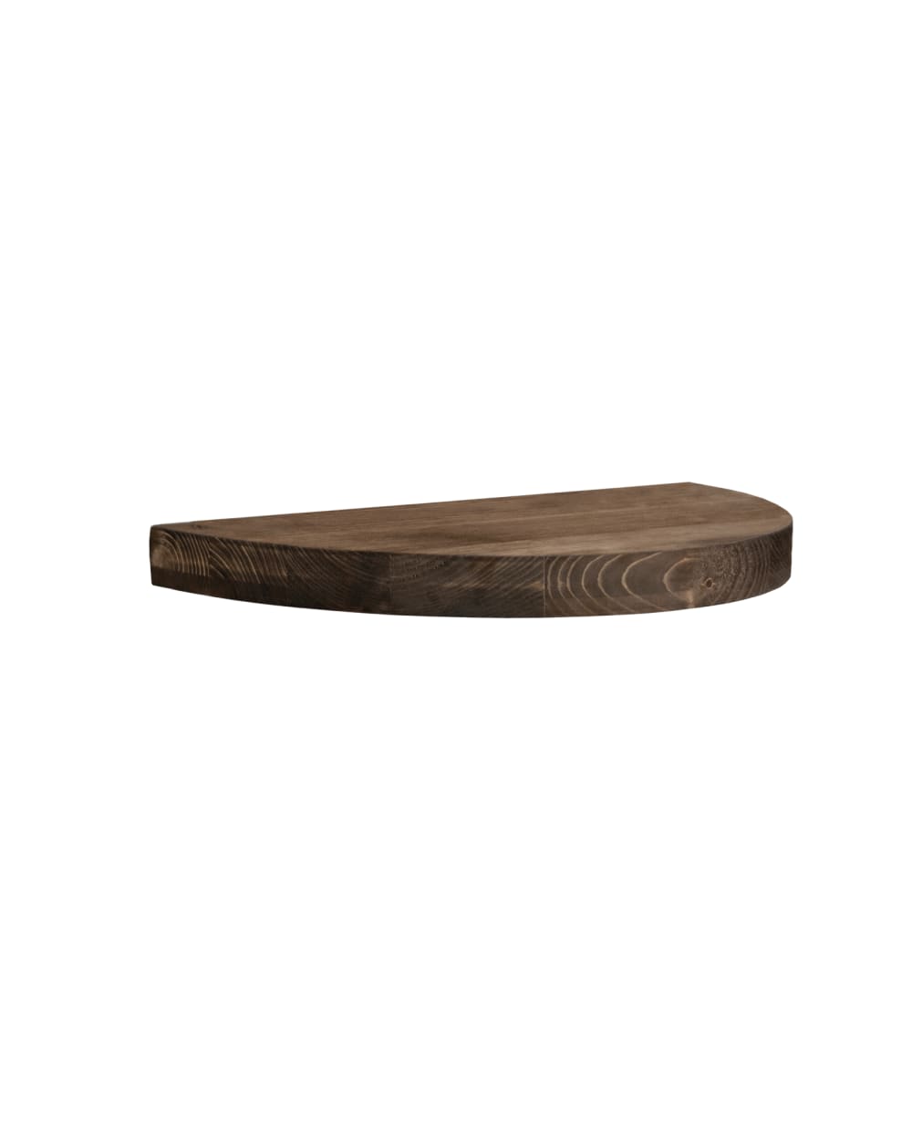 Mesita de noche de madera maciza flotante nogal de 3,2x40cm