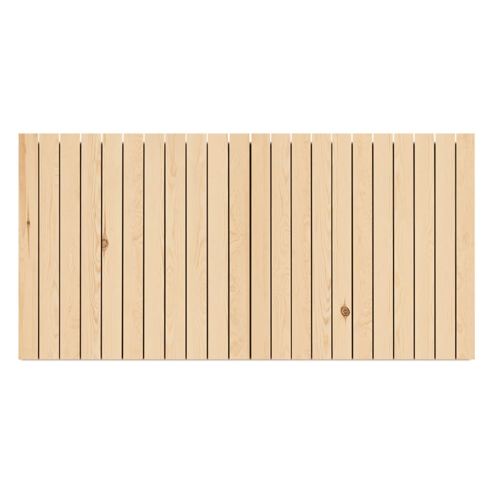 Tête de lit en bois de pin naturelle 200x75cm