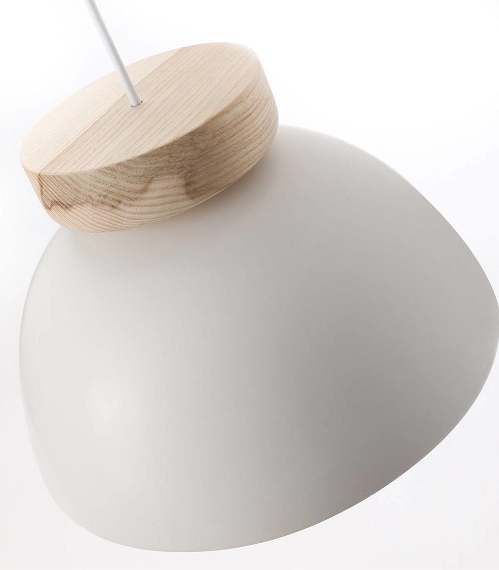 Suspension en céramique blanc, d.30 cm — vue 4