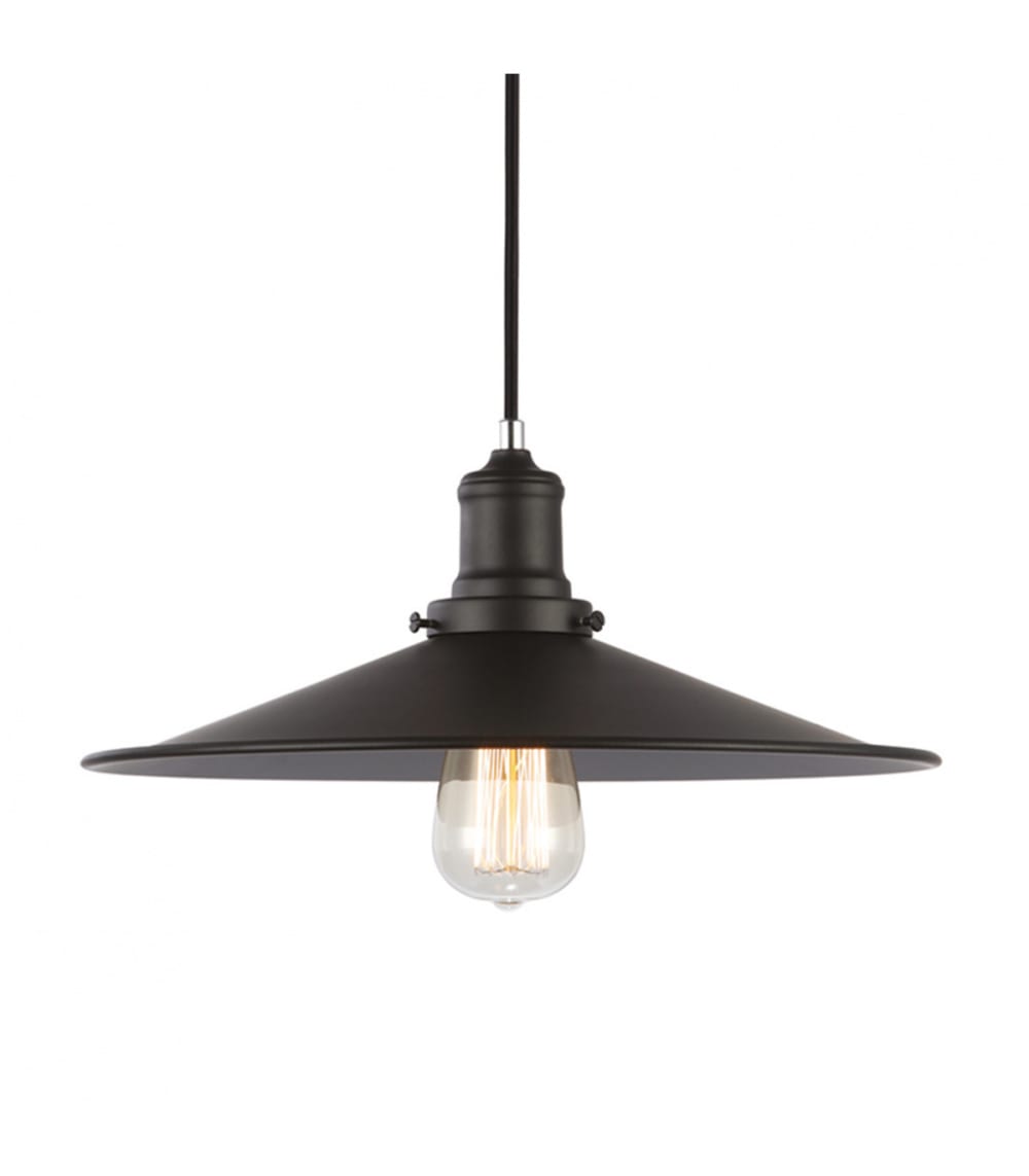 suspension+en+metal+noir,+d.30+cm