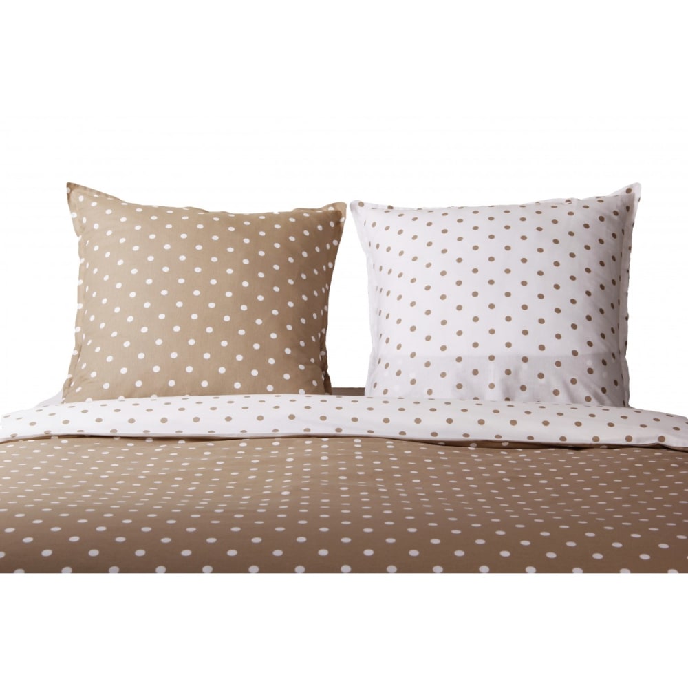 Parure de lit 2 personnes 240x220 cm coton imprimé — vue 3