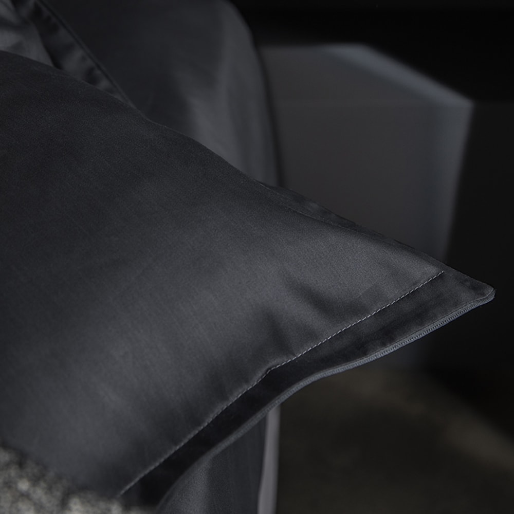 Taie d'oreiller en satin de coton eclipse 50x75 — vue 3