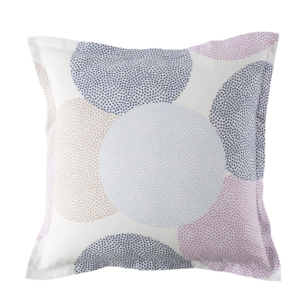 Taie d'oreiller en lyocell multicolore 63x63